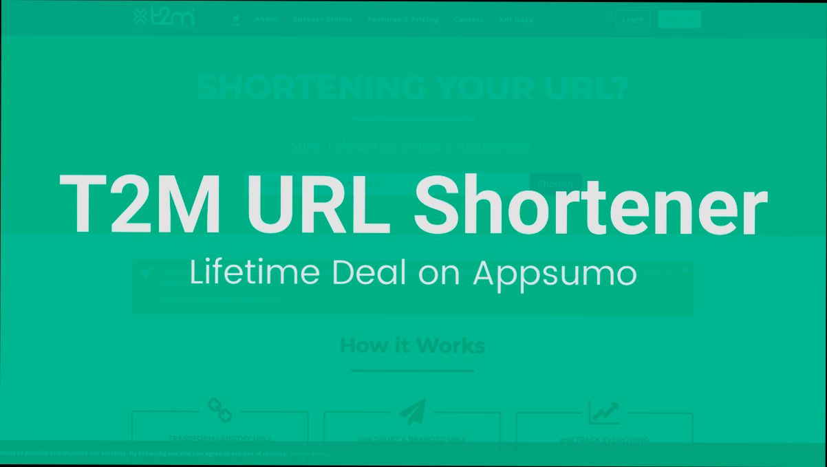 login T2M URL Shortener