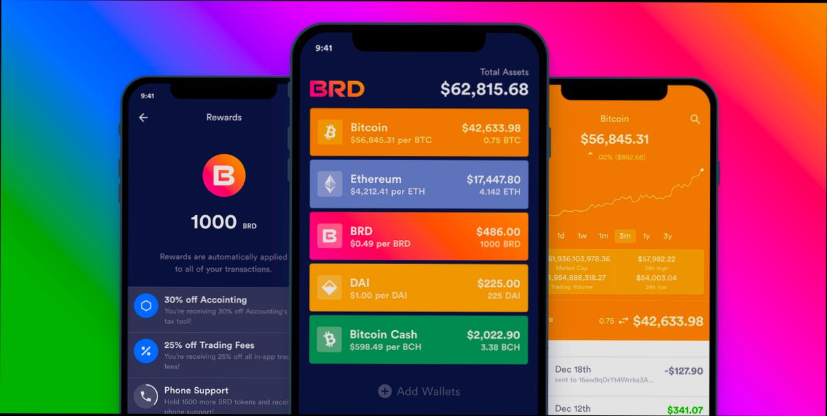 login BRD Wallet