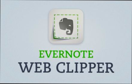 login Evernote Web Clipper