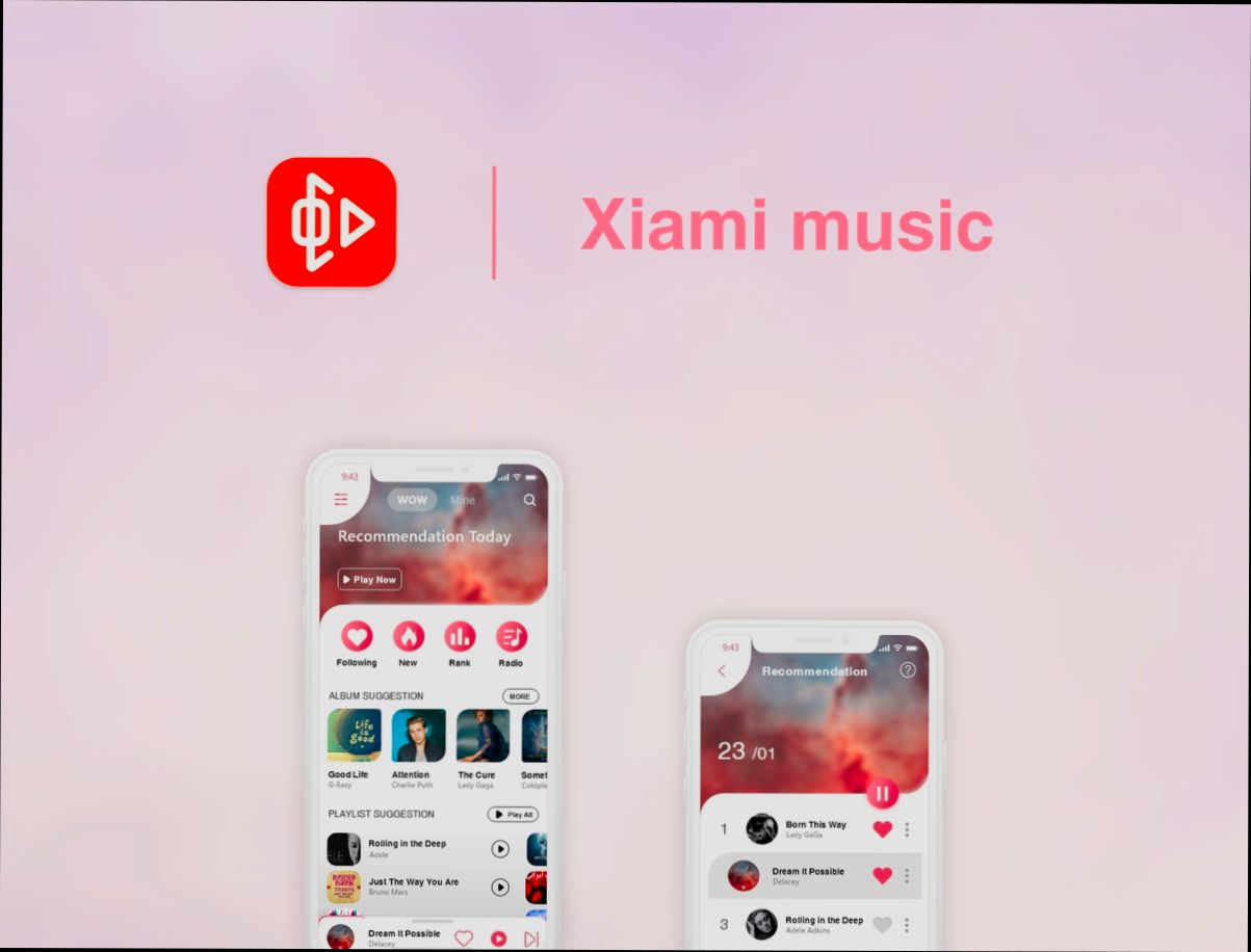 login Xiami Music